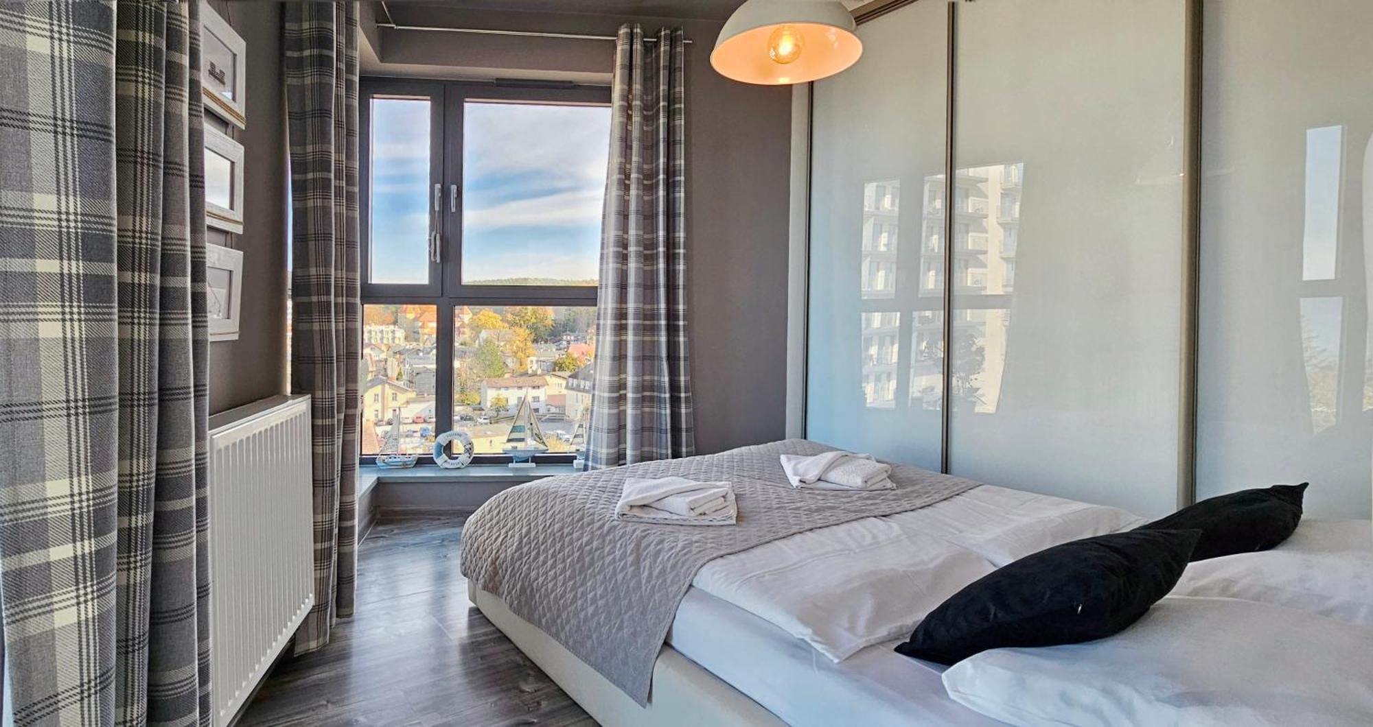 Apartament Wakacyjny Horyzont - Parking Gratis Miedzyzdroje Bagian luar foto